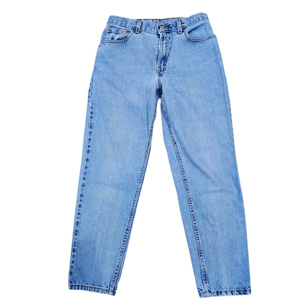 Vintage Levi's 550 Relaxed Fit Tapered Leg Jeans USA Made Womens 8M Petite